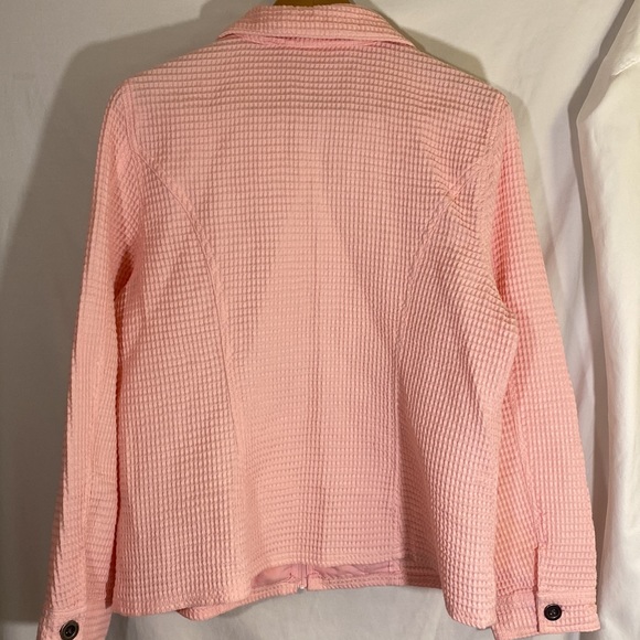 Woman’s zip up coat size L - Picture 8 of 8